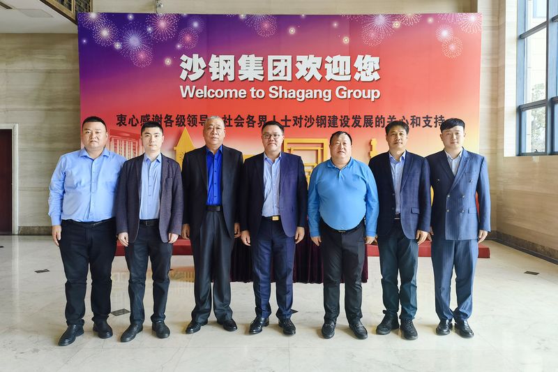 河南拓益智能起重機有限公司黨委書記崔培軍到訪沙鋼集團等企業(yè)進行學習交流